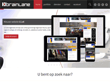 Tablet Screenshot of brainlane.com
